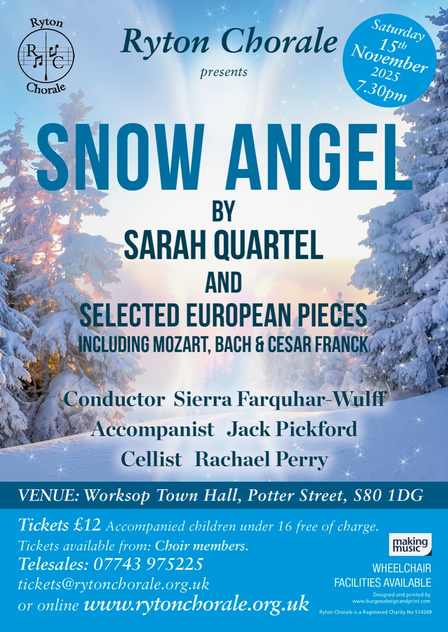 Ryton Chorale November Concert